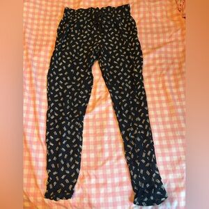 Lucky Brand Navy and White Pants